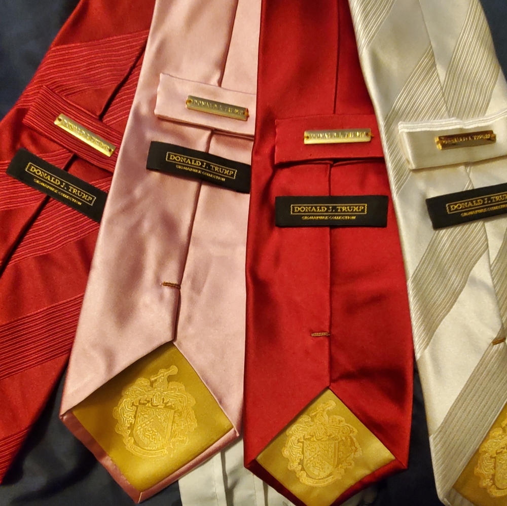 Ties-Donald Trump Signature Collection set of 4